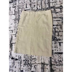 Vintage Moschino Tan Pencil Skirt Womens 8